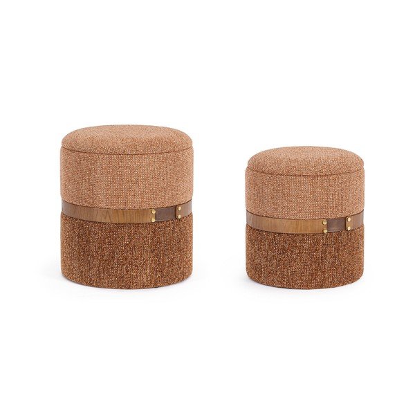 Poggiapiedi marrone cognac Talya – Bizzotto
