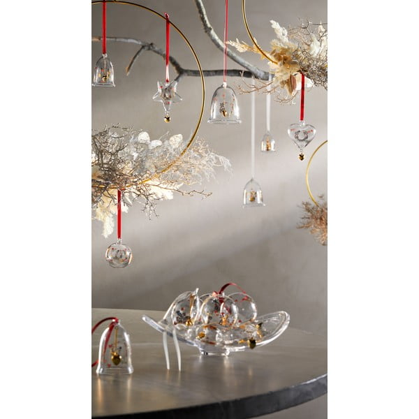 Pallina di Natale in vetro soffiata a mano ø 6,5 cm Ann-Sofi Romme Annual Christmas Bauble – Holmegaard-image-2