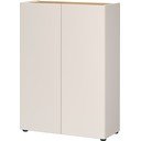 Armadietto color crema con effetto rovere 74x105x33 cm Alviano – Germania
