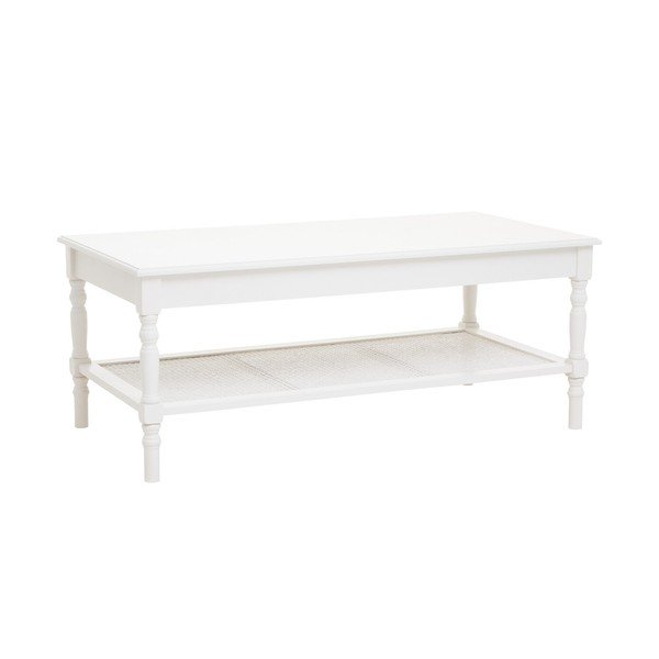 Tavolino da salotto bianco 60x120 cm Heritage – Premier Housewares