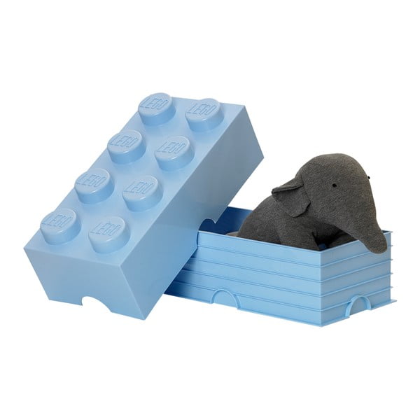 Scatola portaoggetti azzurra - LEGO®