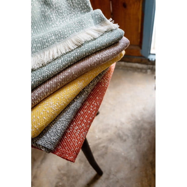 Plaid rosa con cotone Dotty , 140 x 180 cm Diamond - Euromant-image-2