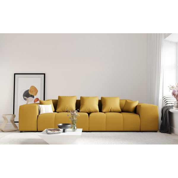 Schienale giallo per divano componibile Rome - Cosmopolitan Design-image-1