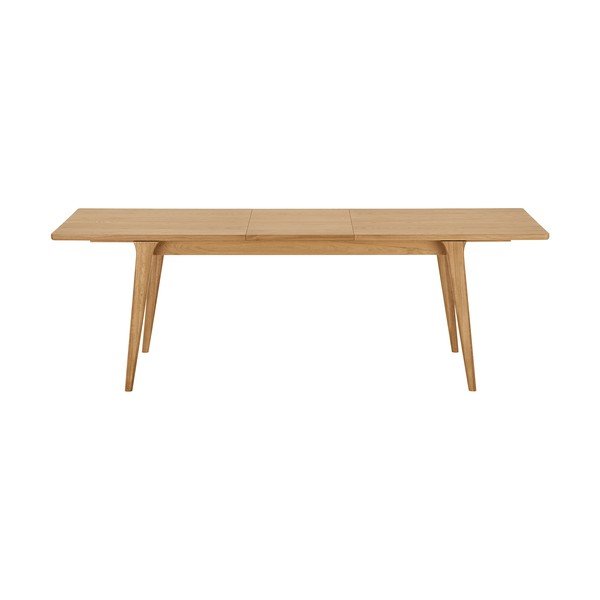 Tavolo da pranzo con effetto rovere allungabile con estensione 90x180 cm Darwin – House Nordic-image-4