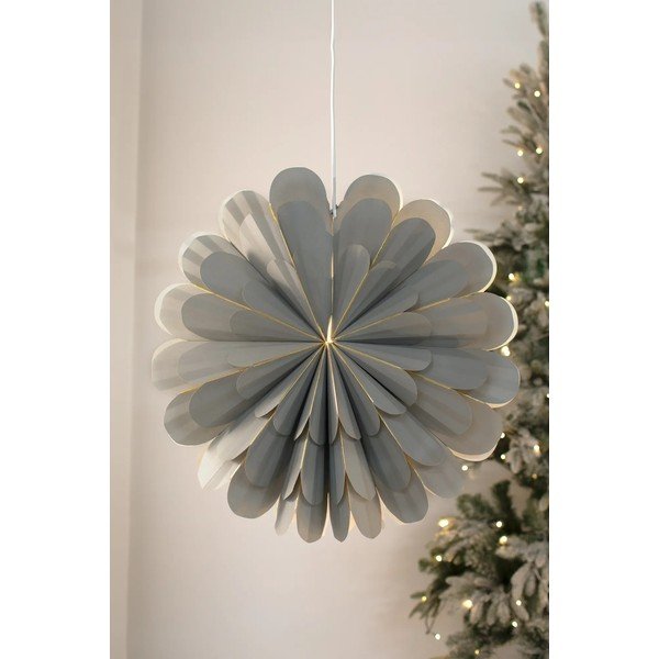 Decorazione luminosa a sospensione grigia, altezza 60 cm Marigold - Markslöjd-image-2