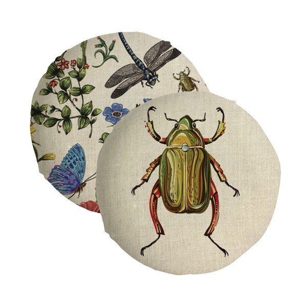 Cuscino reversibile , ⌀ 45 cm Tierra Bella - Madre Selva-image-2