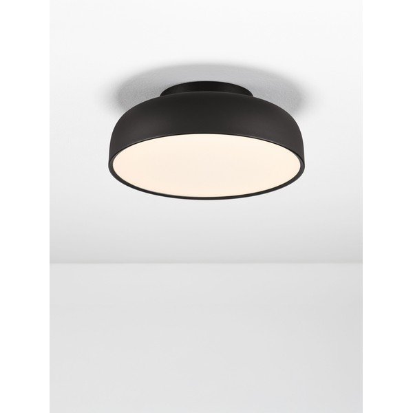 Plafoniera LED nera opaca in alluminio con intensità regolabile Noelia – Nova Luce-image-3