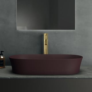 Lavabo in ceramica bordeaux 60x38 cm Ipalyss - Ideal Standard