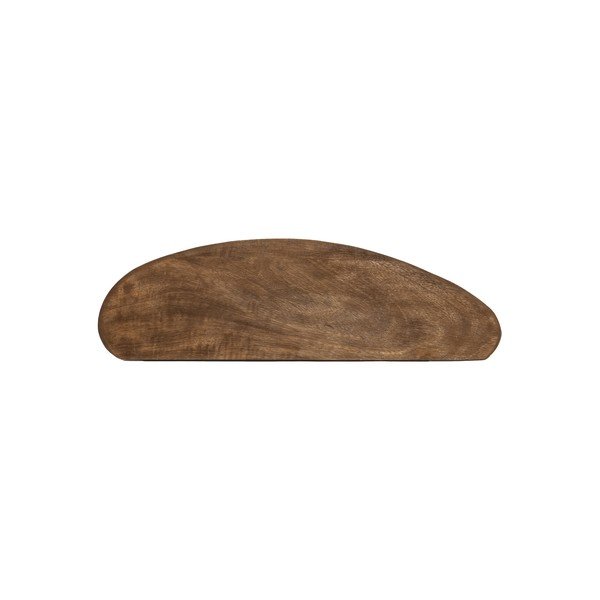 Mensola colore naturale scuro in mango massiccio 49 cm Ginosu – Light & Living-image-1