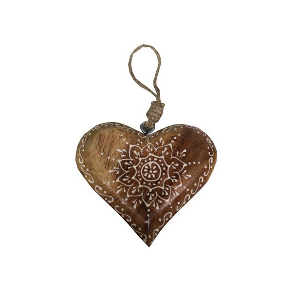 Decorazione da appendere a forma di cuore Ornamento a forma di cuore - Antic Line