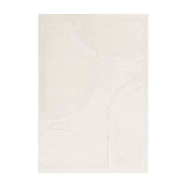Tappeto in lana bianca 120x170 cm Olsen - Asiatic Carpets