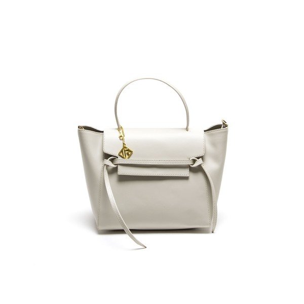 Kožená kabelka Isabella Rhea 394 Beige