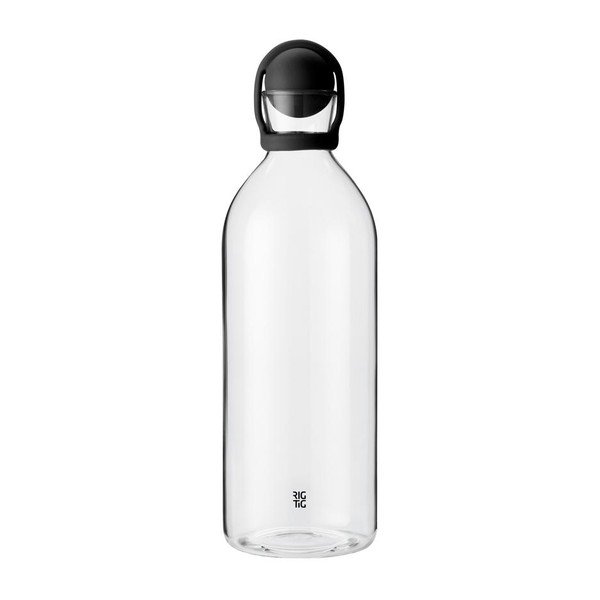 Caraffa nera in vetro 1,5 l Cool-It – RIG-TIG