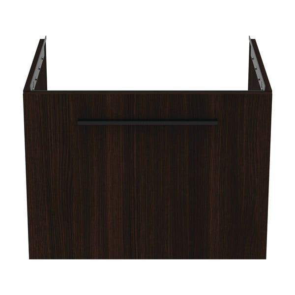 Mobile per lavabo marrone scuro in rovere naturale a sospensione 60x44 cm i.Life B - Ideal Standard