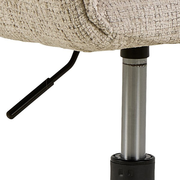 Sedia da ufficio beige Eddie – Actona-image-3