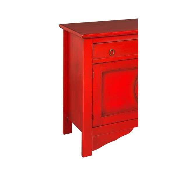 Cassettiera rossa Credenza - Evergreen House-image-2