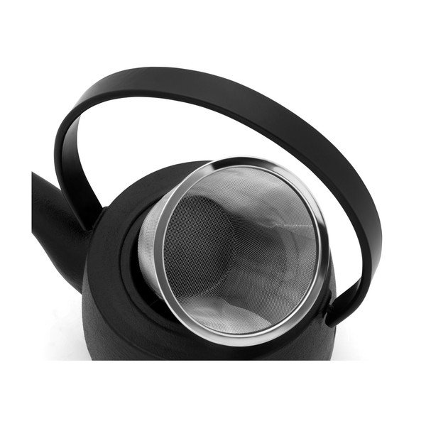Teiera nera in ghisa con filtro 1,2 l Kobe – Bredemeijer-image-3