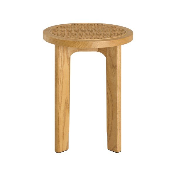 Sgabello di colore naturale in rattan Callut – Ellos Home