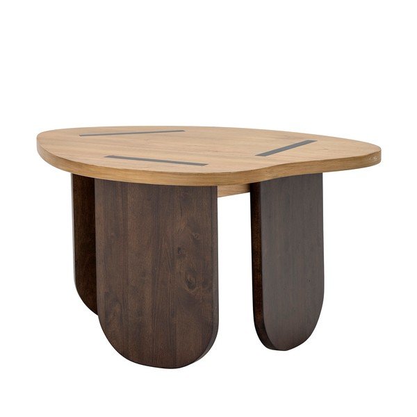 Tavolino in colore naturale 60x75 cm Cilas - Bloomingville-image-3