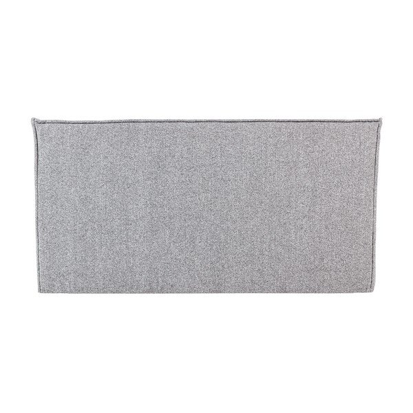 Panchina grigio chiaro in imbottito con rivestimento in bouclé Cluster – vtwonen-image-3