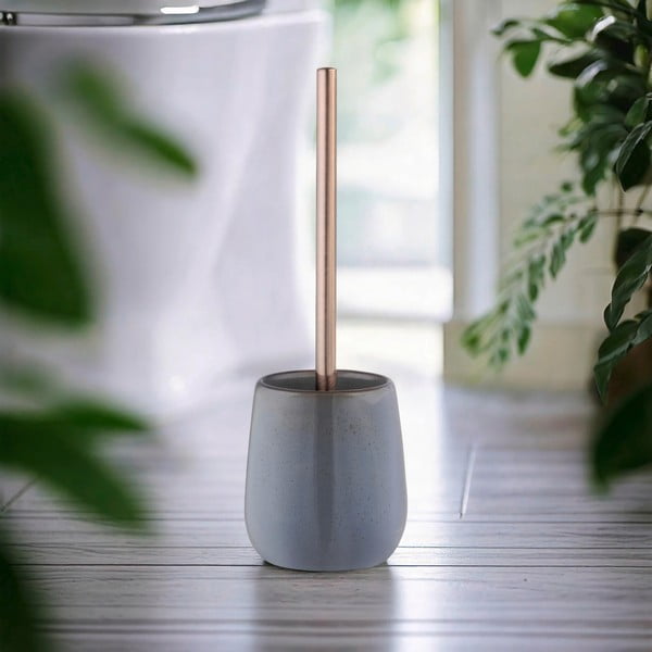 Scopino WC grigio in ceramica Sirmione – Wenko-image-1