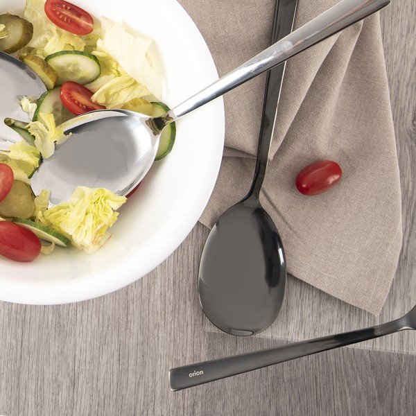 Mestoli da insalata in acciaio inox Black – Orion-image-3