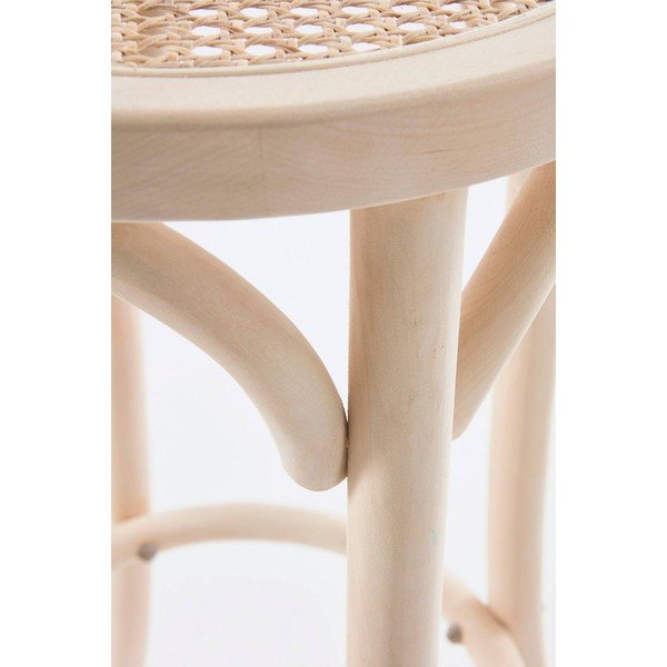 Set di sedie da bar di colore naturale in rattan 2 pz (altezza della seduta 65,5 cm) Koster – Jotex-image-2