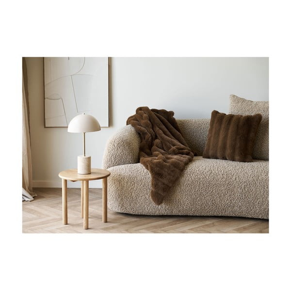 Cuscino decorativo in pelliccia finta 45x45 cm Galena – House Nordic-image-1