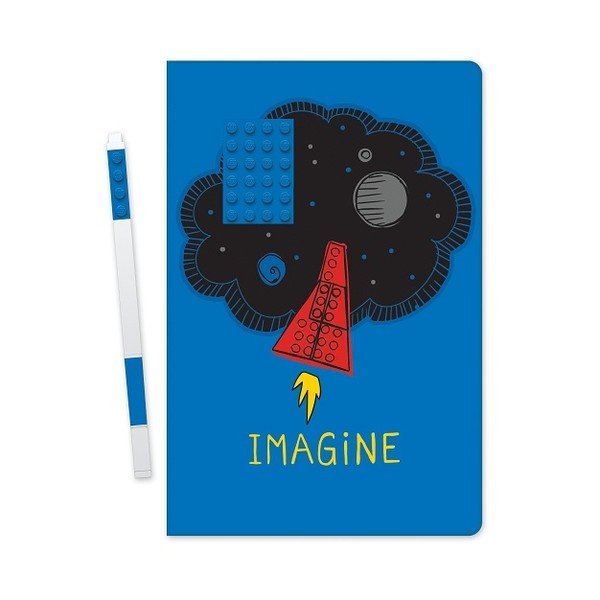 Set di taccuini e penne Imagine - LEGO®-image-1