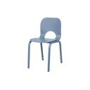 Sedia da pranzo blu Atto – noo.ma