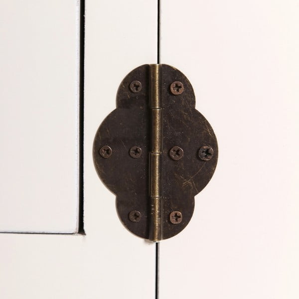 Cassettiera bassa bianca 130x50,5 cm Oriente - Ixia-image-3