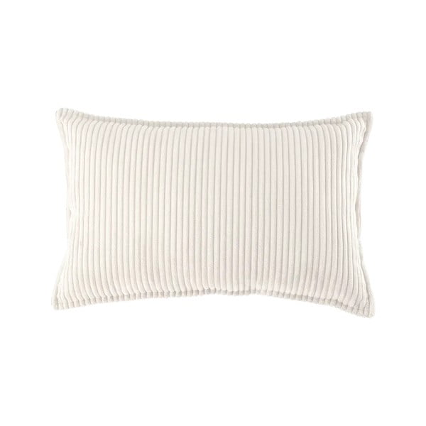 Cuscino per divano da bambini color crema con rivestimento in velluto a coste Bolster – Wigiwama