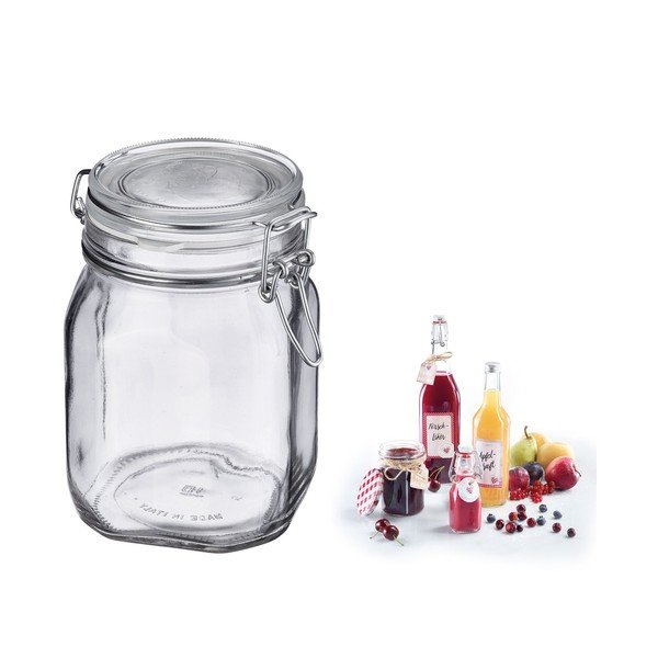 Vetro con chiusura a morsetto , 2000 ml - Westmark-image-1