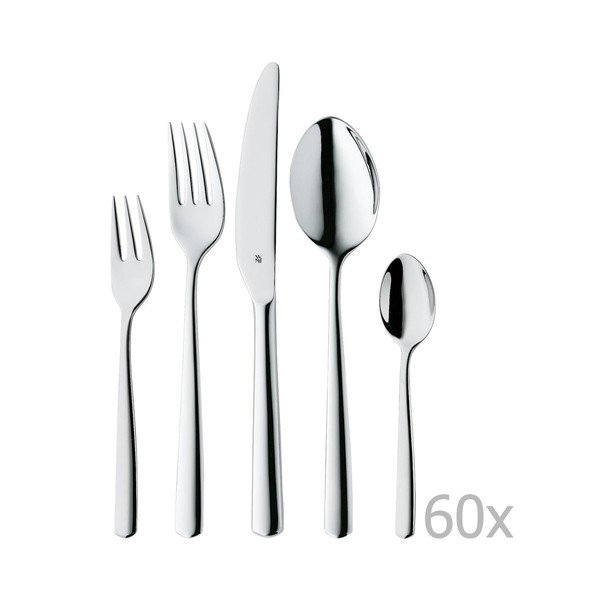 Set di 60 pezzi di posate in acciaio inox Cromargan® Belgard - WMF