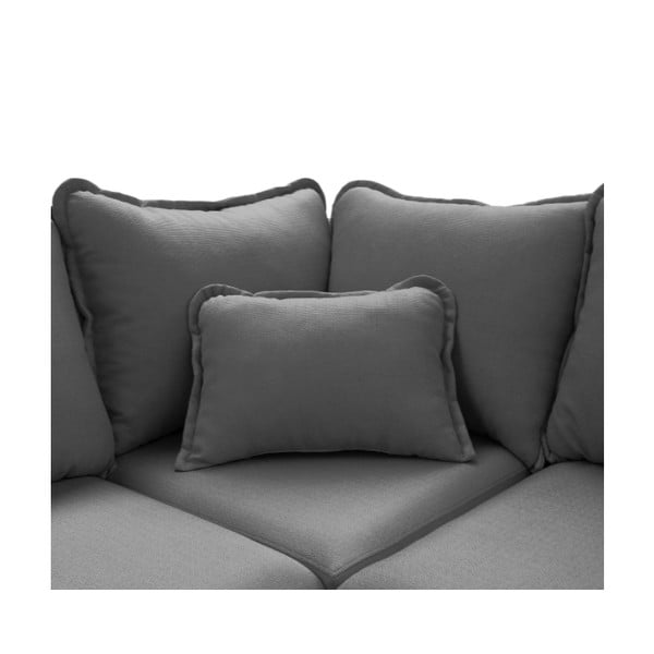 Divano angolare grigio (angolo sinistro) Beata - Ropez-image-1