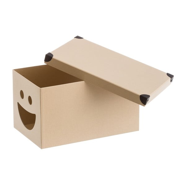 Scatole di cartone per bambini in set da 10 pezzi Smile - Casa Selección-image-1