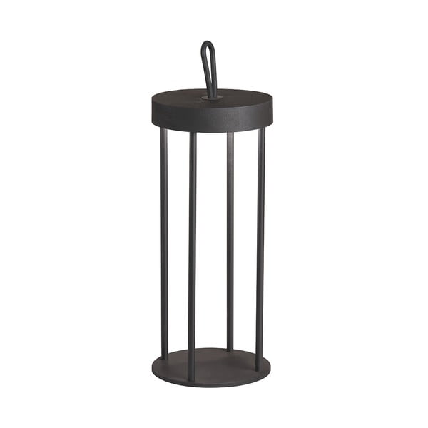 Lampada da tavolo a LED nera (altezza 36 cm) Kante - Fischer & Honsel