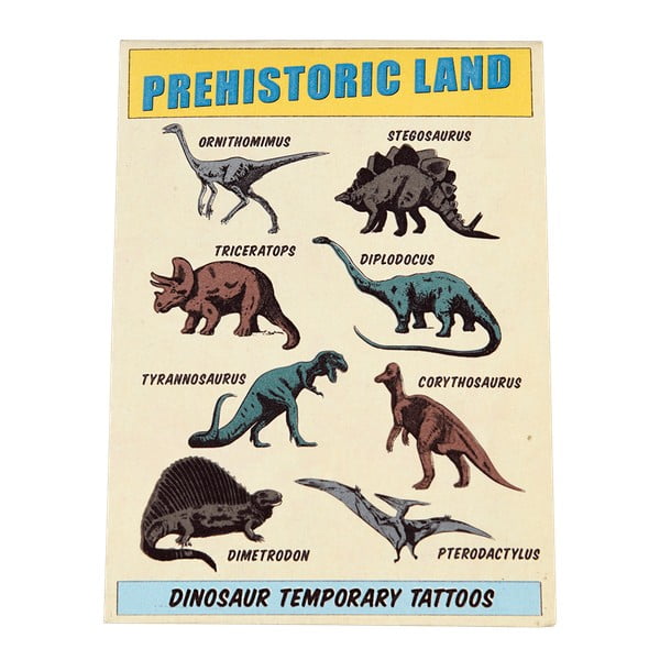 Tatuaggi per bambini Prehistoric Land - Rex London