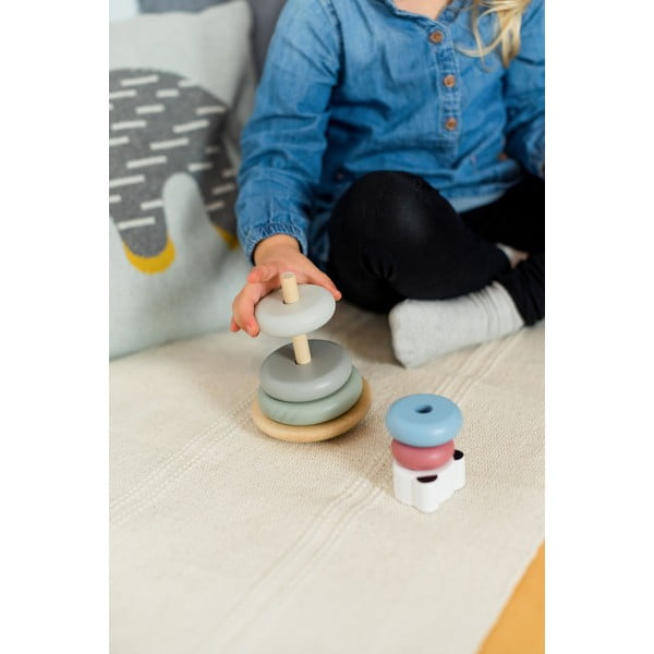 Torre impilabile in legno Panda - Kindsgut-image-2