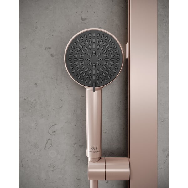 Soffione doccia di plastica rosa chiaro ALU+ - Ideal Standard-image-1