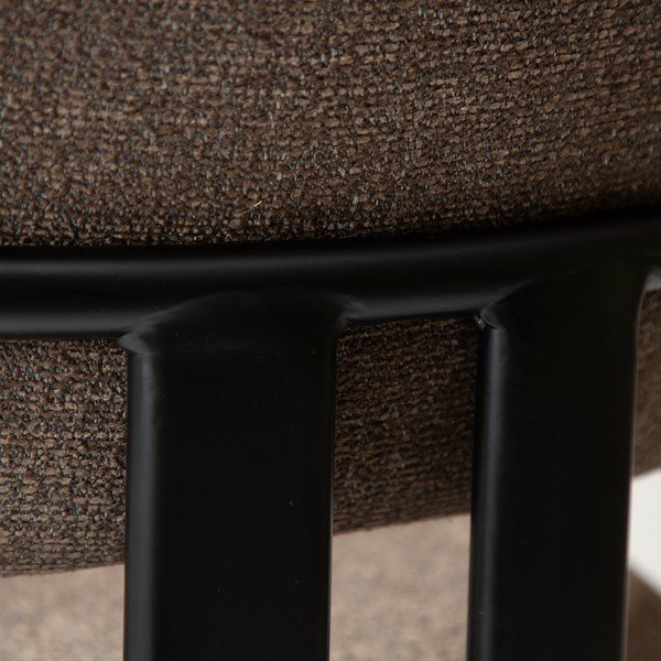 Sedia da pranzo marrone con braccioli Duct – DAN-FORM Denmark-image-1