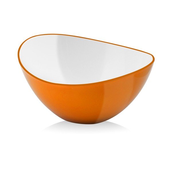 Oranžová salátová mísa Vialli Design, 16 cm