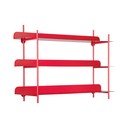 Mensola rossa in metallo con ripiani multipli 60 cm Cool Retro – PT LIVING