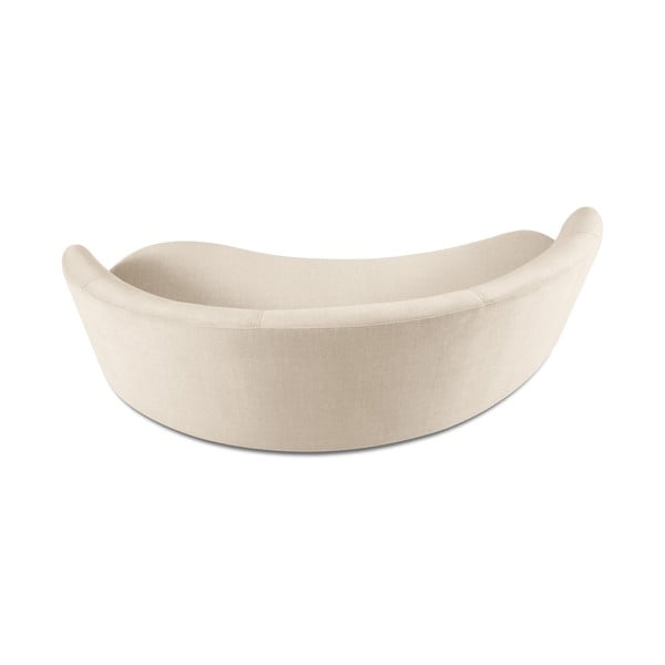 Divano asimmetrico in velluto beige, a destra Debbie - Mazzini Sofas-image-3