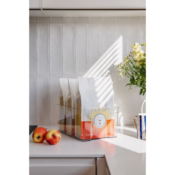 Organizer per il frigorifero in plastica 31x21 cm – Casa De Engel-image-1