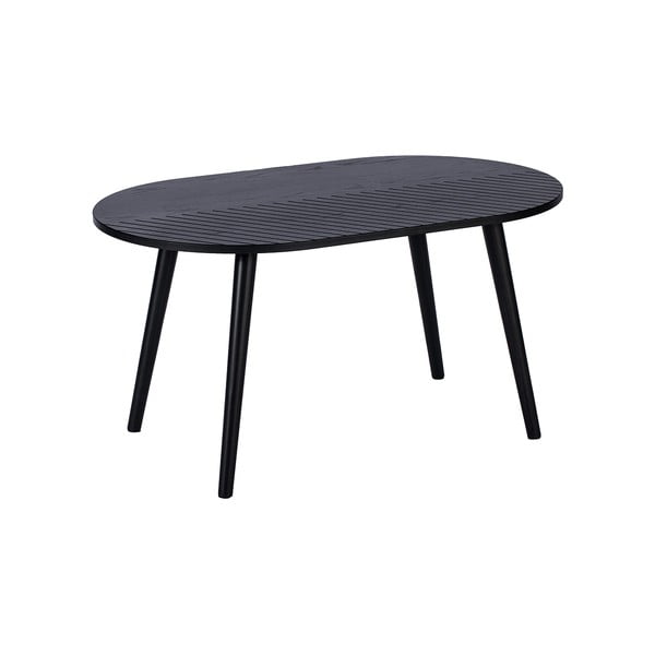 Tavolino ovale nero Leo - Bonami Selection