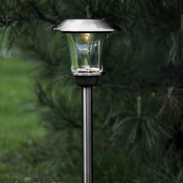 Apparecchio da giardino LED argento Granada - Star Trading