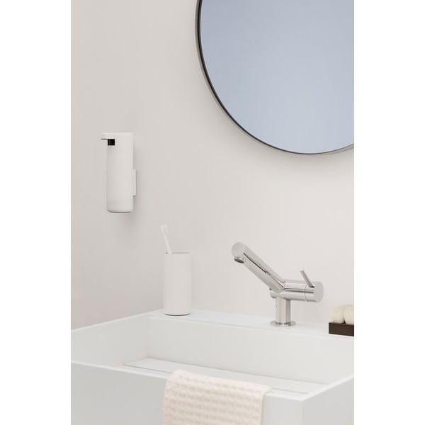 Distributore di sapone bianco a parete Modo - Blomus-image-1