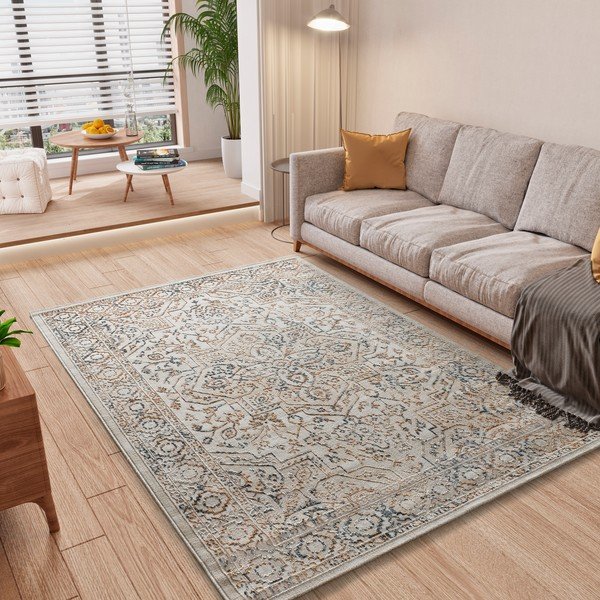 Tappeto beige 192x290 cm Keops – Universal-image-1