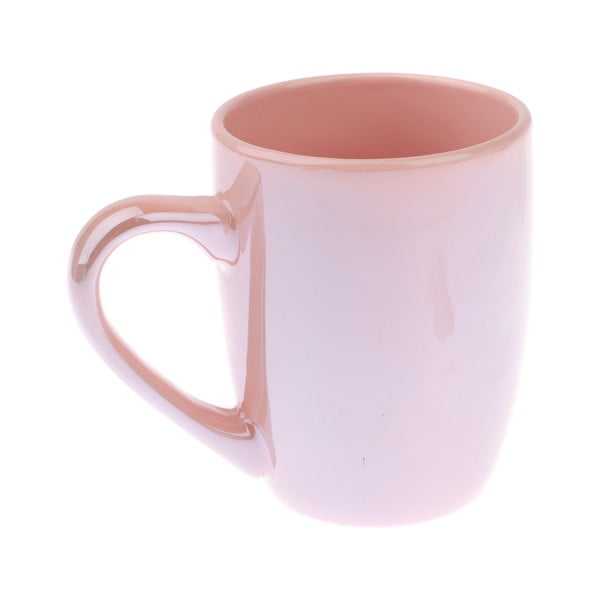 Tazza in gres rosa Puro, 330 ml - Dakls